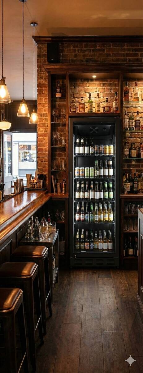 POCOline Kühlschrank GTK159-280CS schwarz B/H/T: ca. 57x159x60 cm