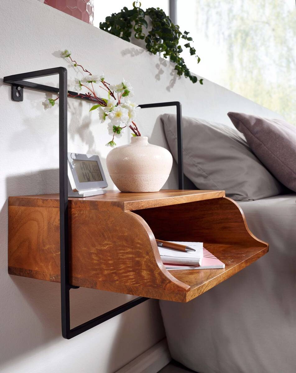 Nachtkonsole braun B/H/T: ca. 35x45x44 cm