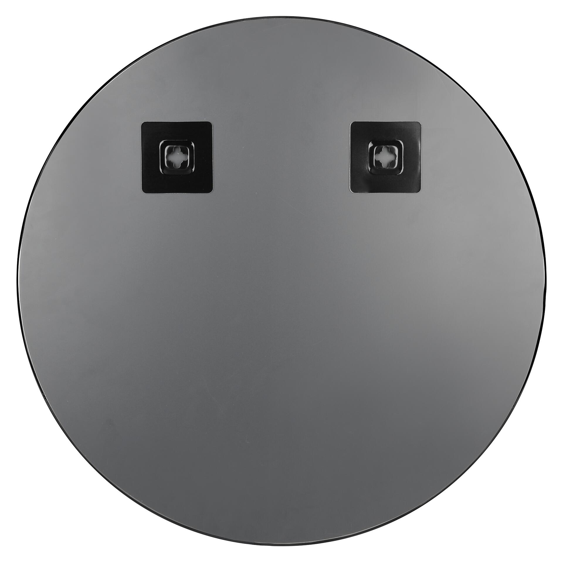 Metallspiegel Esra schwarz D: ca. 50 cm