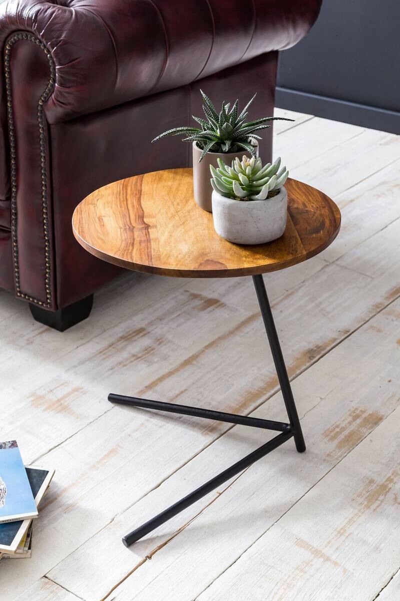 Beistelltisch rosenholz Nachbildung Holz B/H/T: ca. 40x46x40 cm