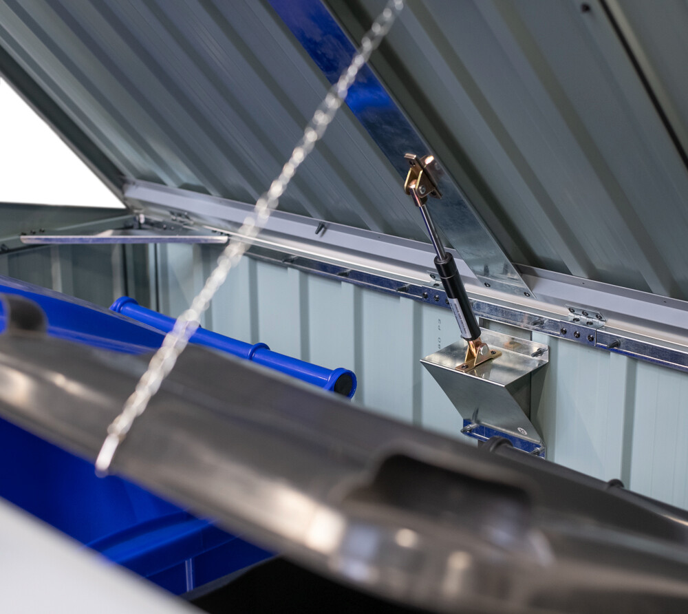 Westmann Mülltonnenbox 5x3 anthrazit B/H/T: ca. 158x134x101 cm