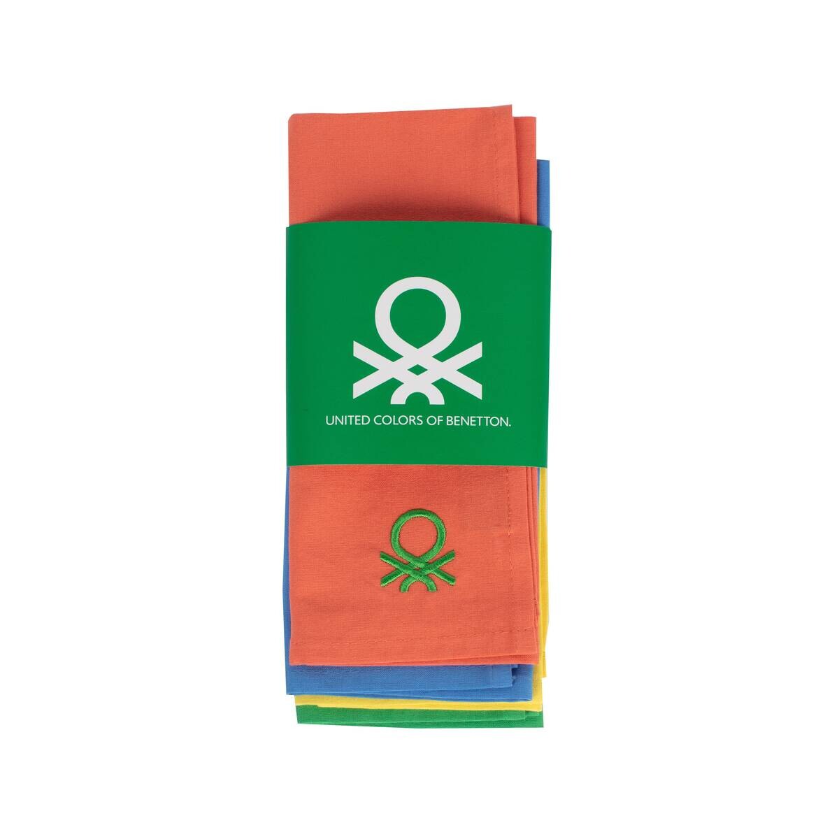 BENETTON Platzmattenset Rainbow multicolor Baumwolle B/L: ca. 30x45 cm