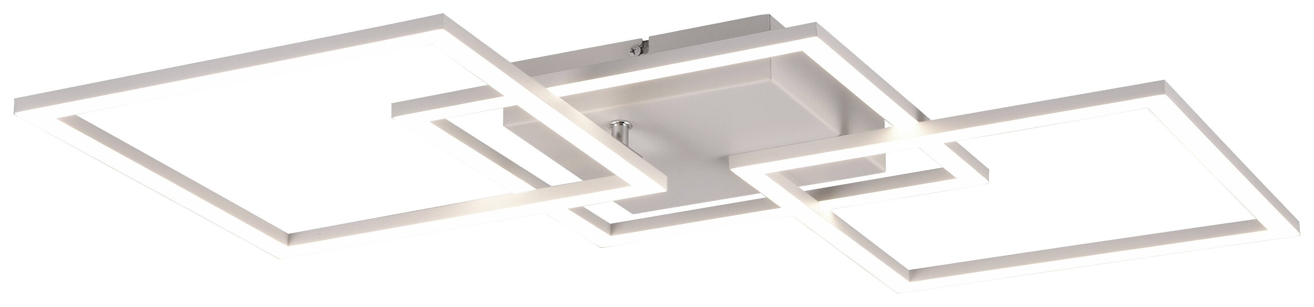 Reality Deckenleuchte Trail weiß Metall B/H/L: ca. 35x5x74 cm