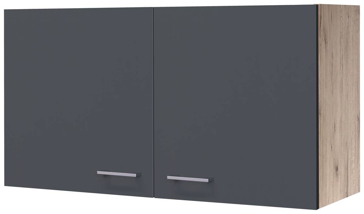 Hängeschrank Morena grau matt B/H/T: ca. 100x54,8x32 cm
