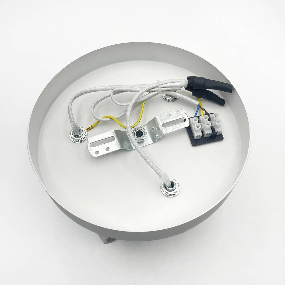 Lamkur Strahler Prisma weiß Stahl B/H/L: ca. 18x19,5x18 cm 3 Brennstellen