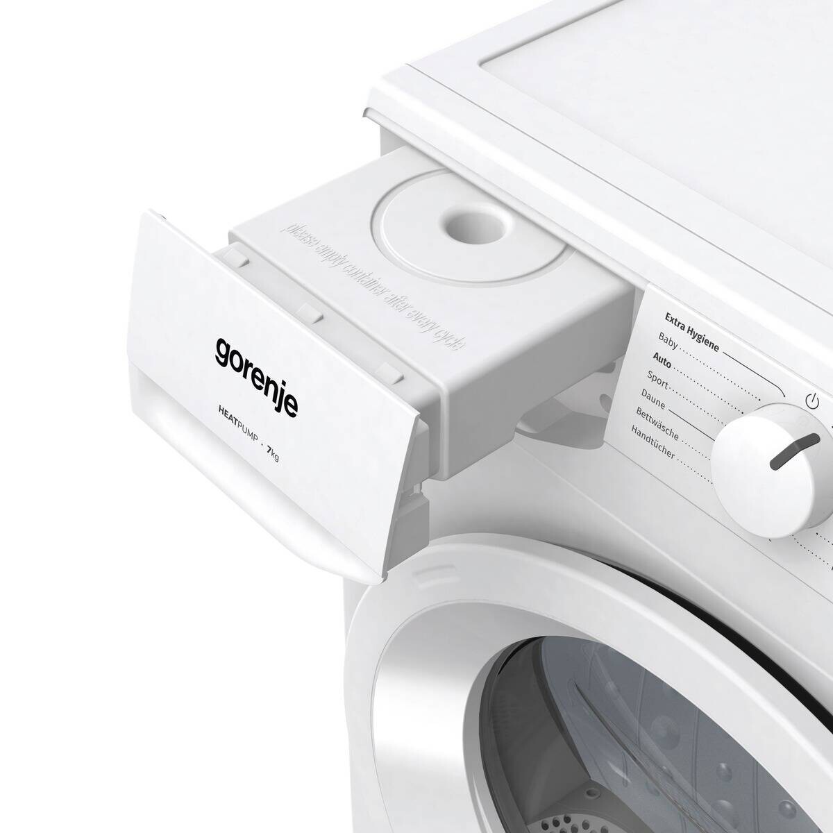 Gorenje Wärmepumpentrockner DHNE72 weiß B/H/T: ca. 60x85x55 cm ca. 7 kg