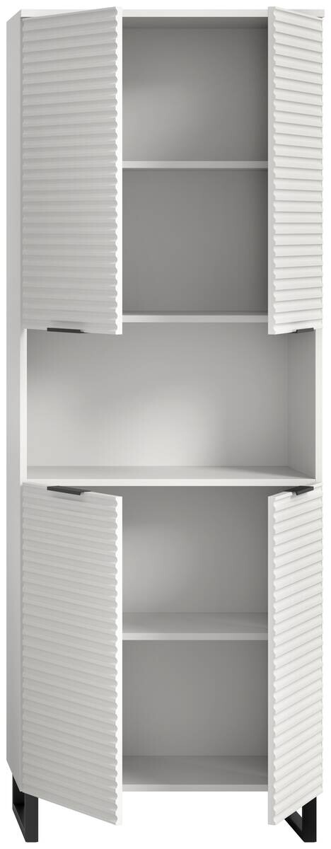 Hochschrank Riff weiß B/H/T: ca. 70x193x34 cm