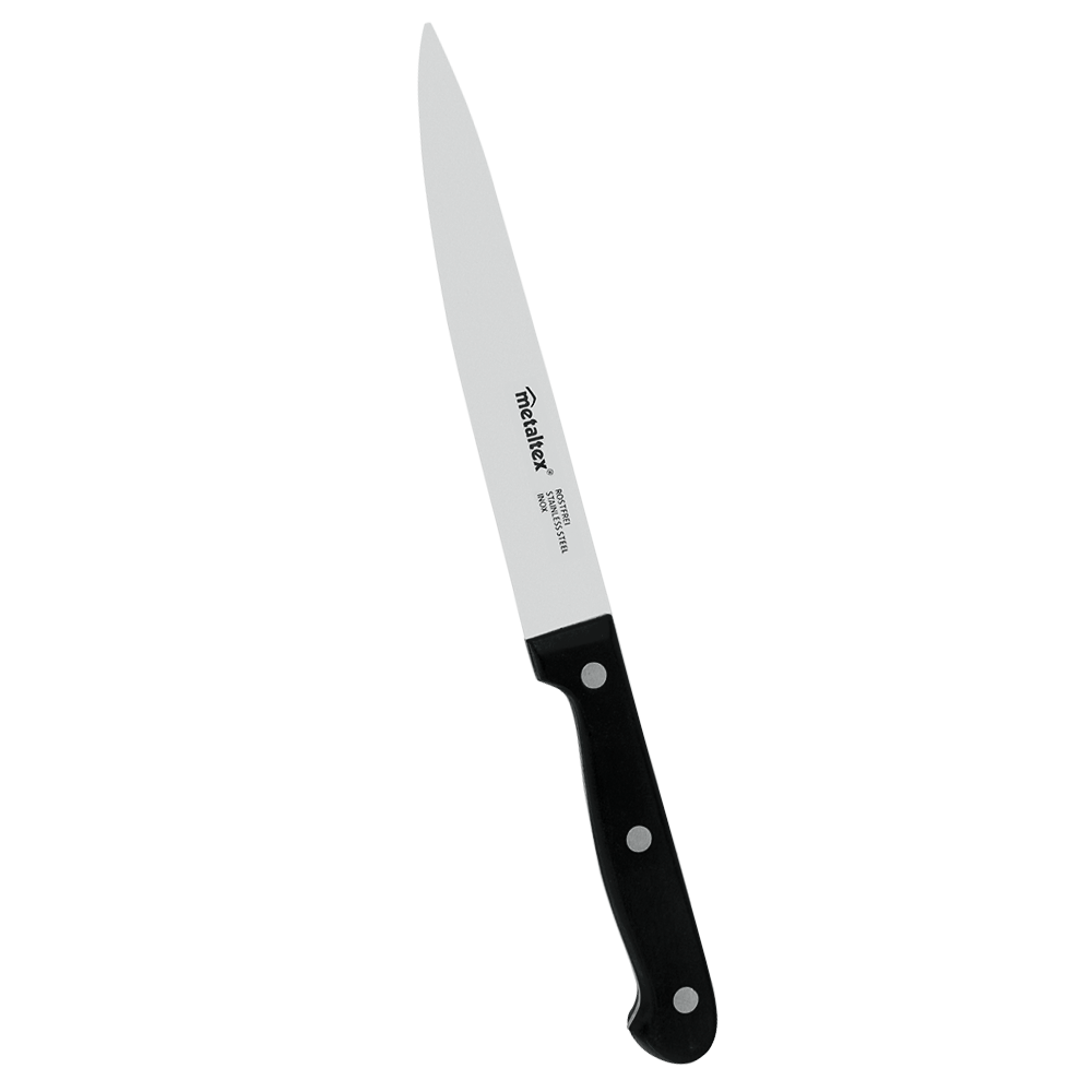 Metaltex Fleischmesser silber Edelstahl B/H/L: ca. 1,8x34,3x6,8 cm