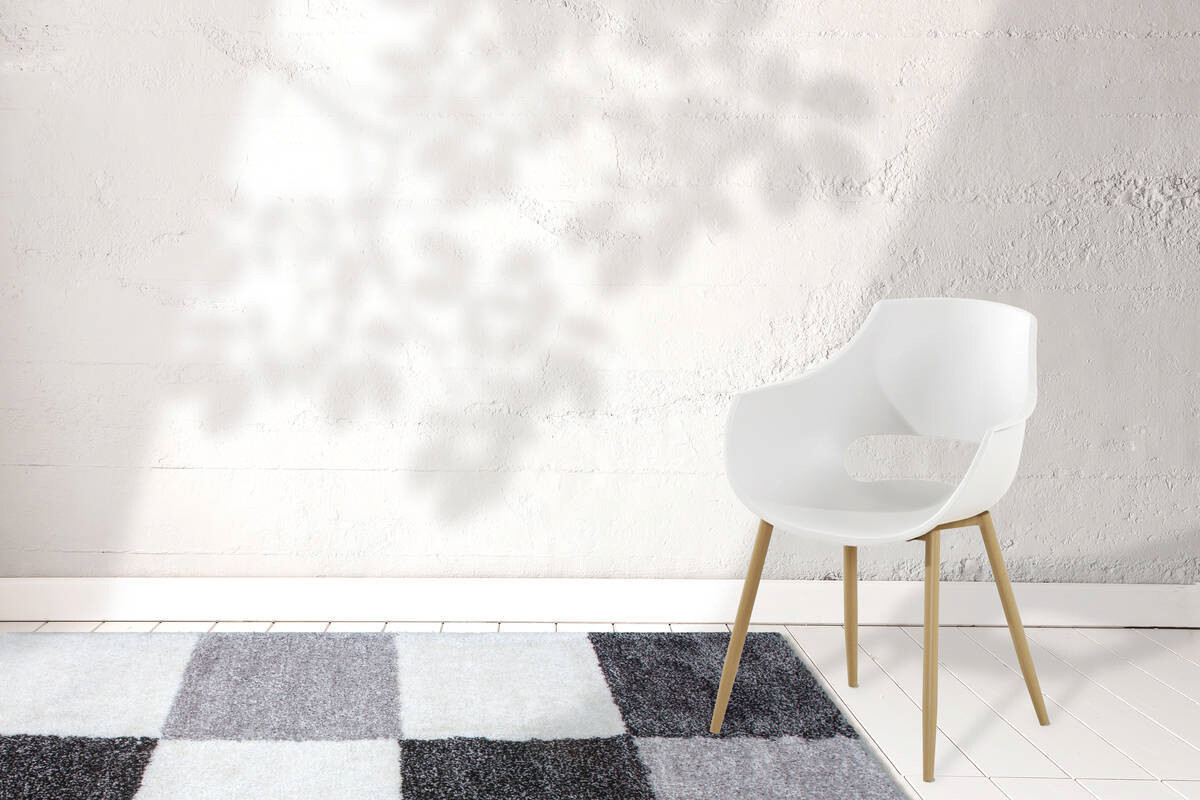 Stuhl Alice 100 2er weiß Kunststoff B/H/T: ca. 59x85x58 cm