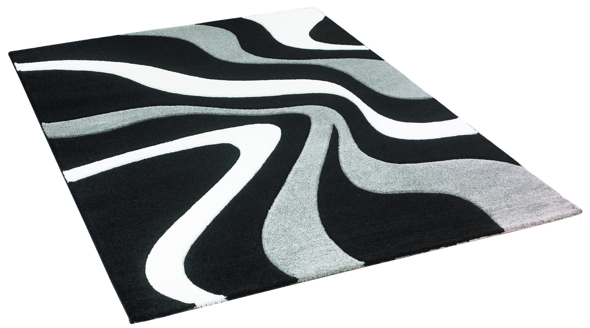 Webteppich Casino schwarz B/L: ca. 160x230 cm