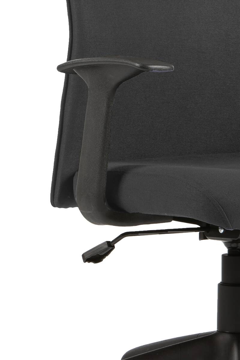 Chefsessel ROCKET schwarz schwarz Webstoff Kunststoff