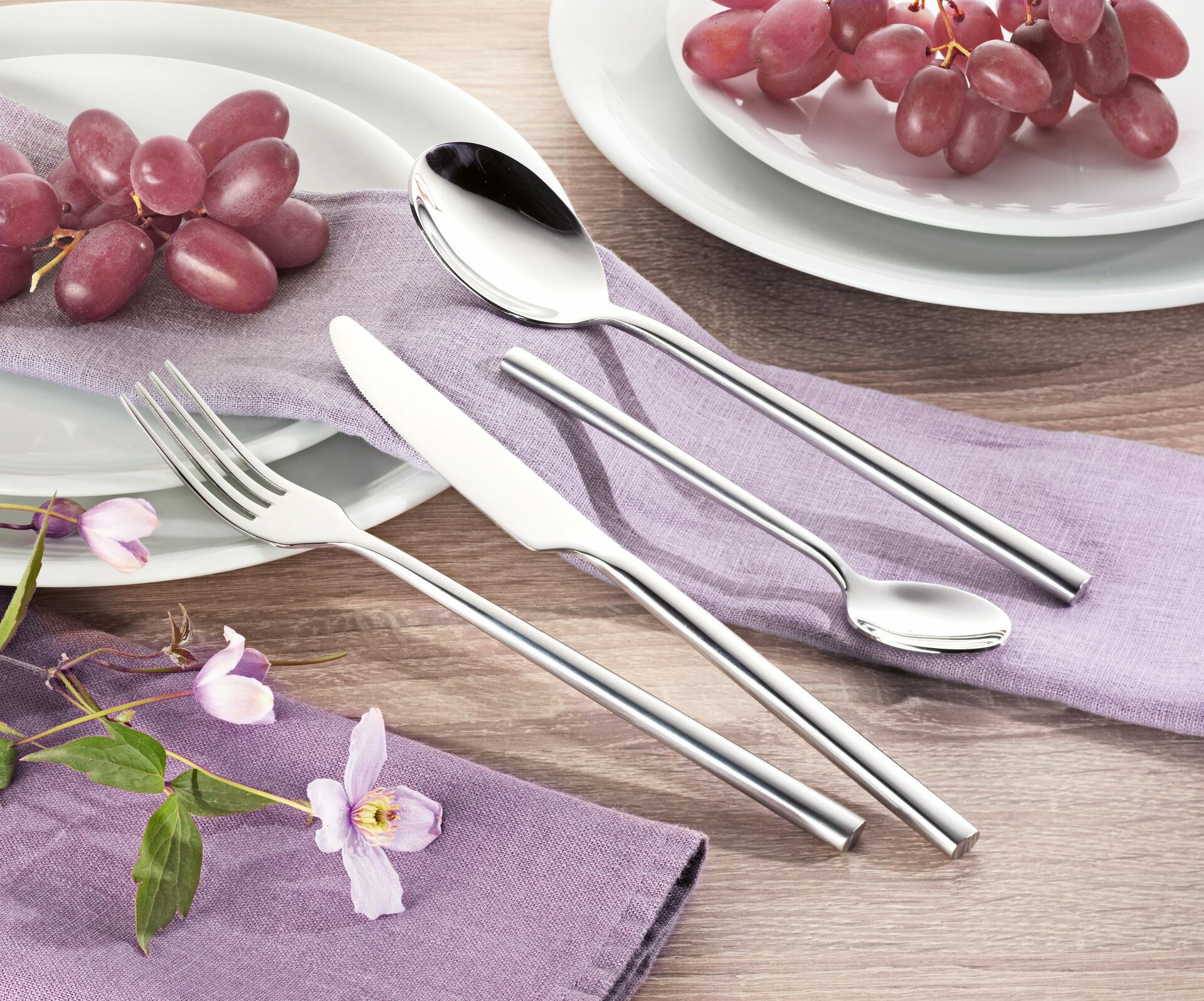 Esmeyer Besteckset Silke silber Edelstahl 24 tlg.