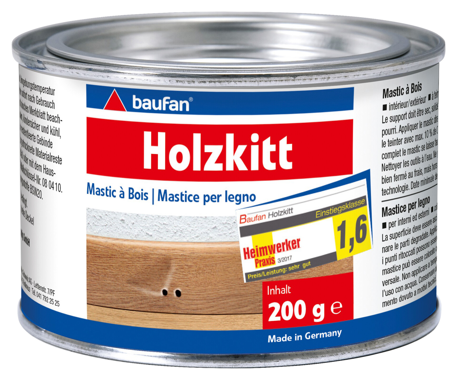 Holzkitt ca. 0,2 kg