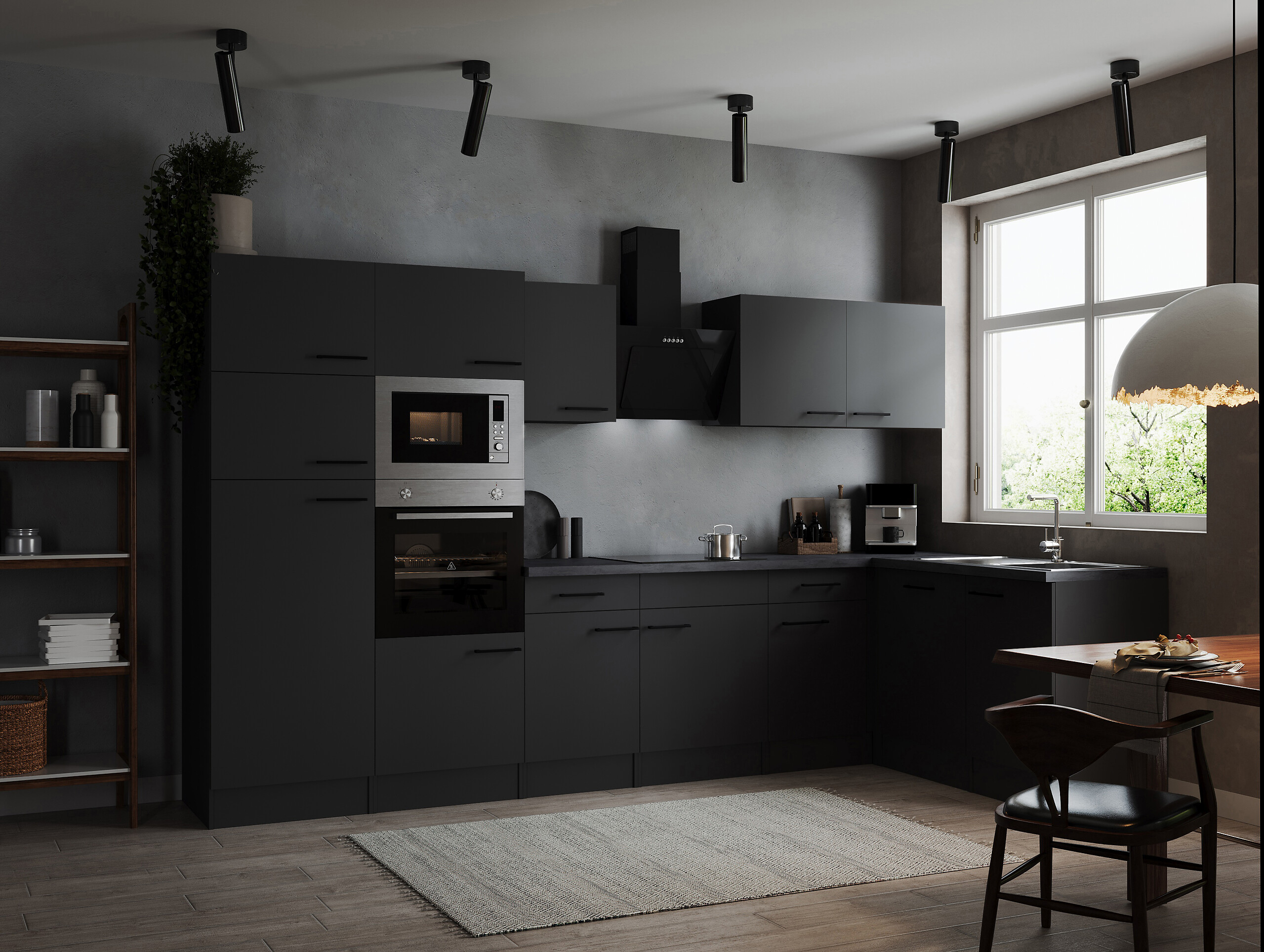 Winkelküche Oliver B/H/T: ca. 340x205x172 cm