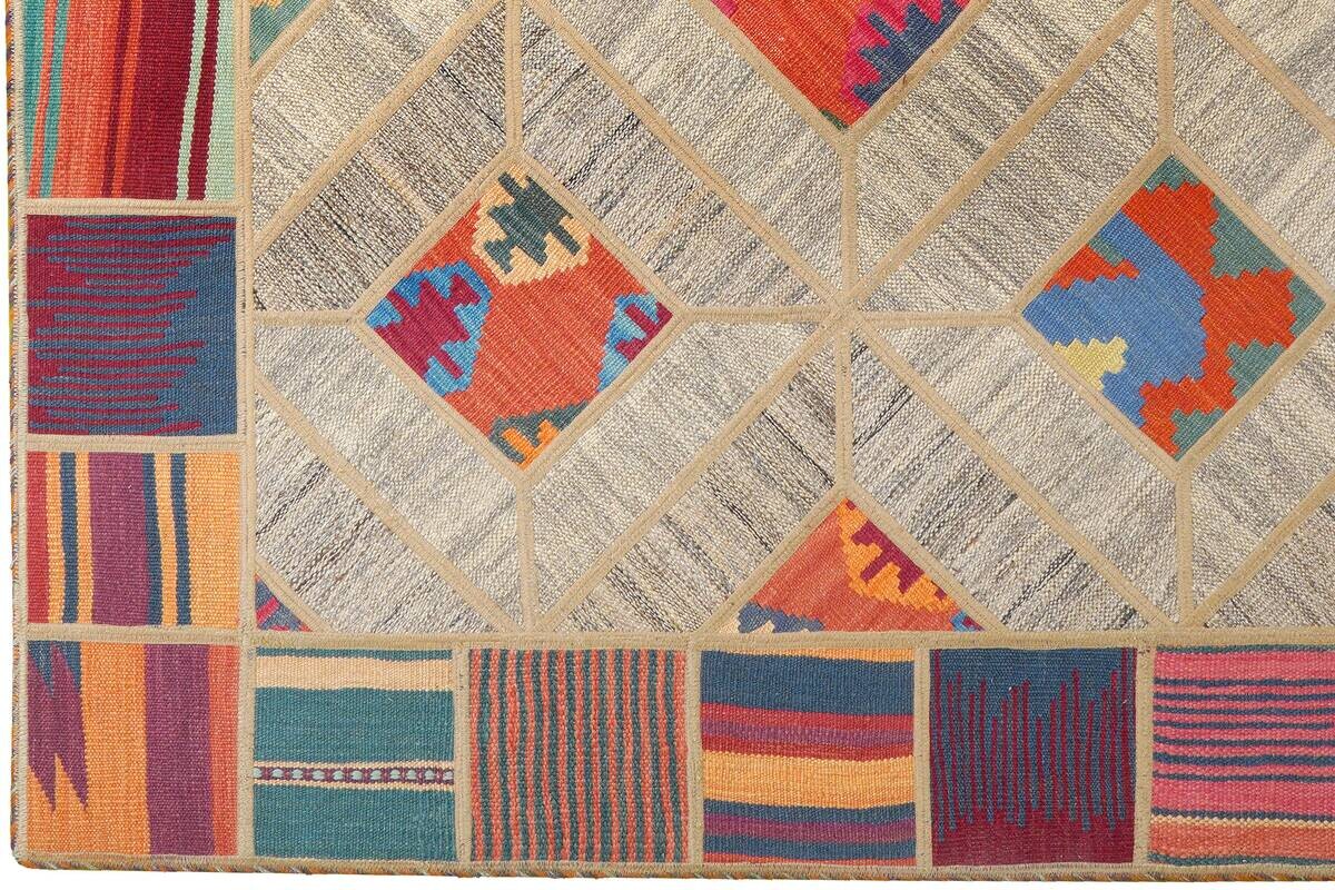 PersaTepp Teppich Kelim Tekkehdouz beige B/H/L: ca. 150x1x200 cm