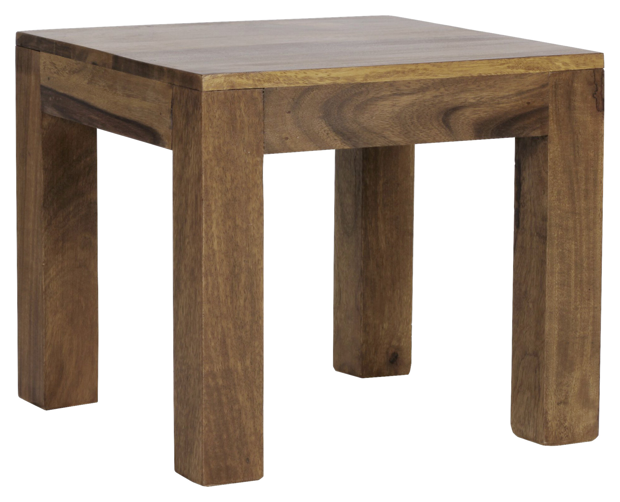 Wohnling Couchtisch natur Echtholz B/H/T: ca. 45x40x45 cm