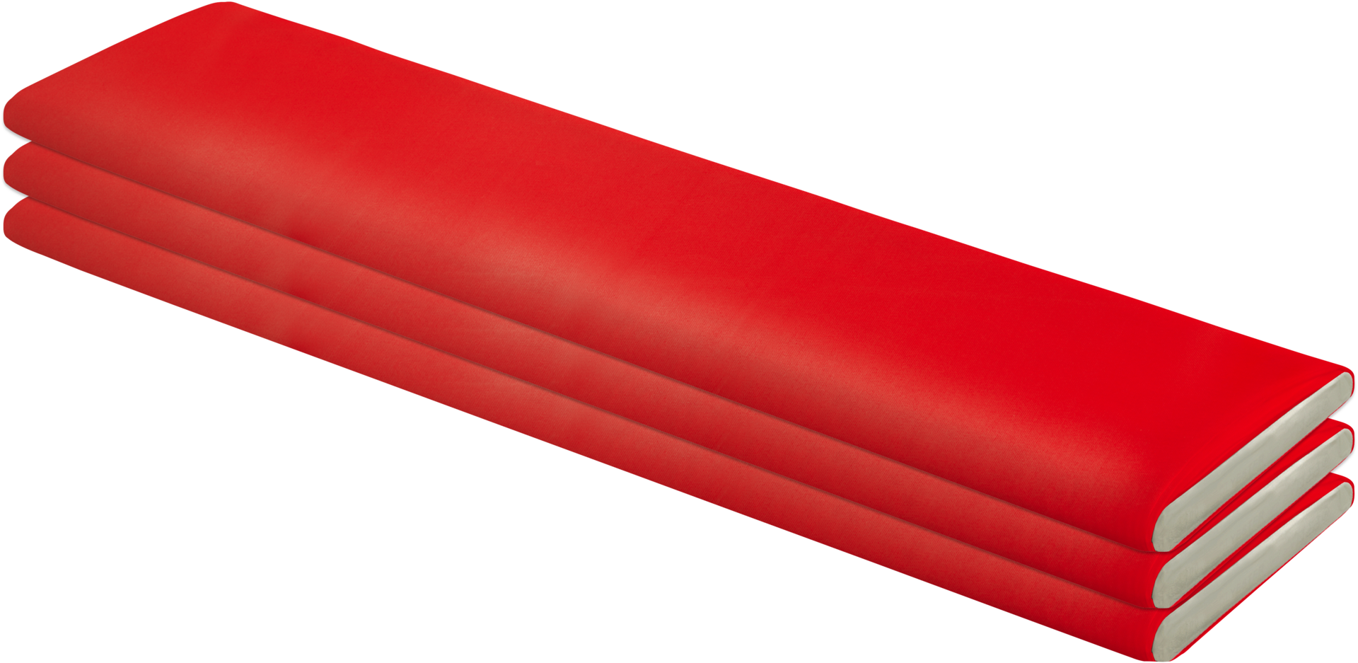 Dekostoff Satin rot B: ca. 145 cm