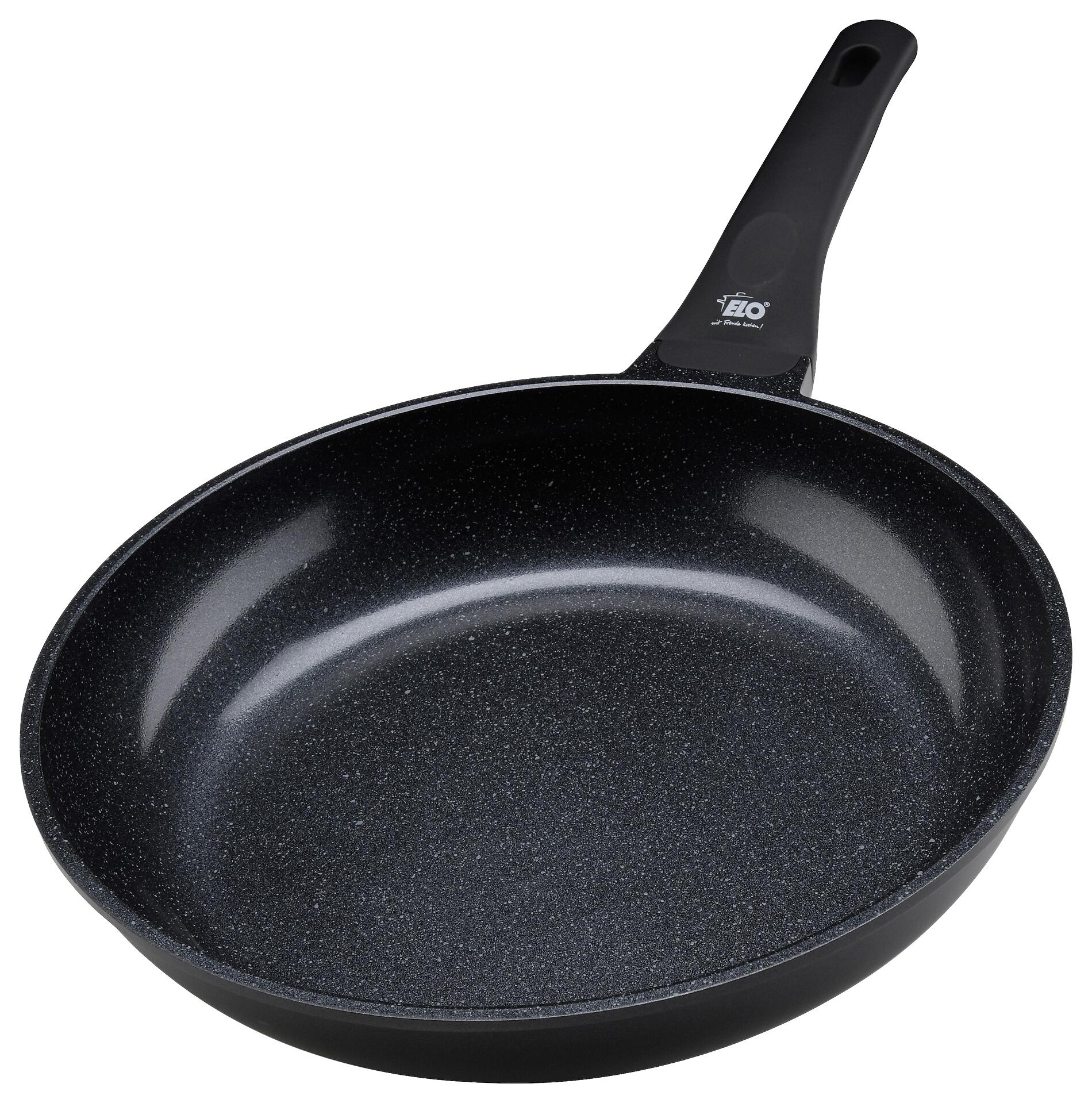 ELO Pfanne schwarz Aluminium