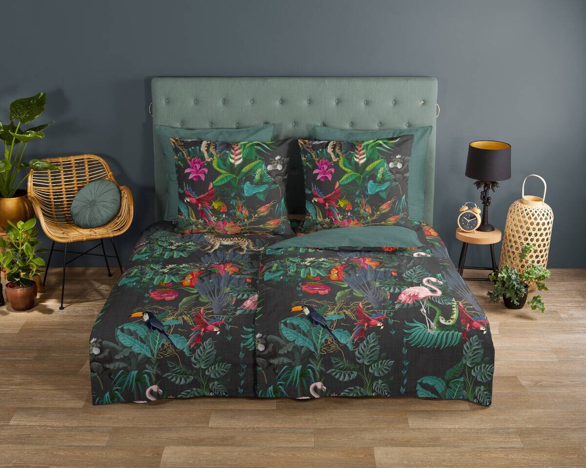 Baumwoll Bettwäsche Funky Multi Baumwolle B/L: ca. 200x200 cm