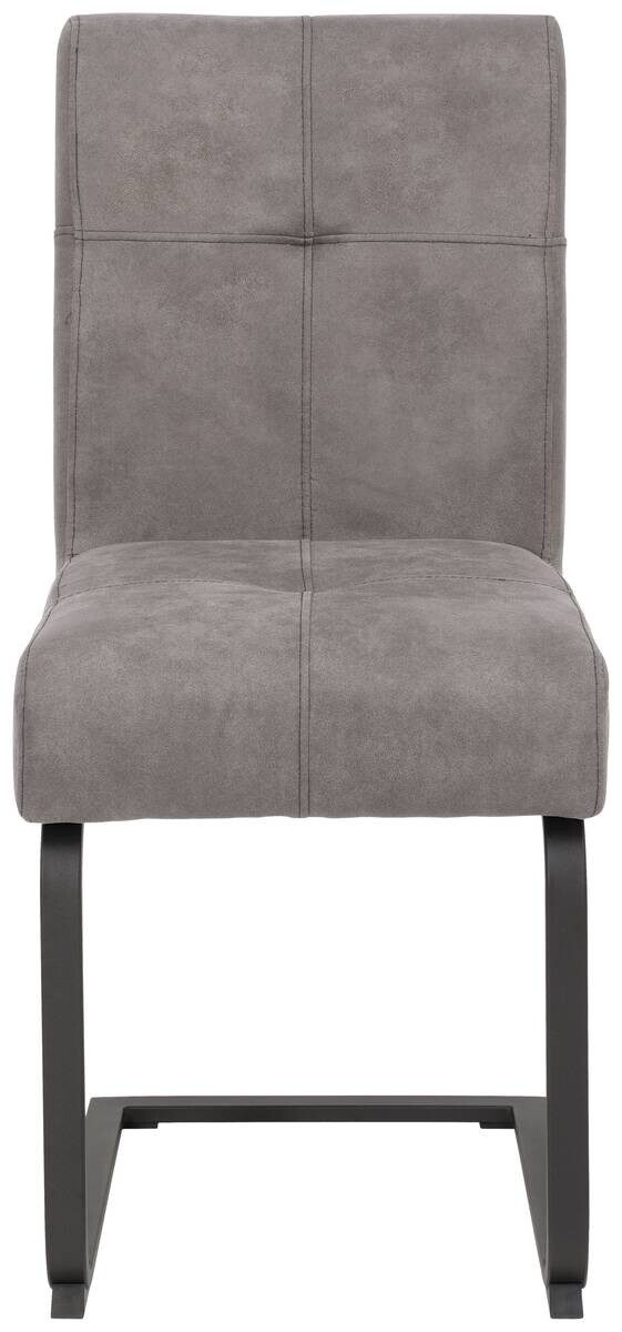 Essgruppe Luise grau Eiche Microfaser B/H/T: ca. 180x76x90 cm