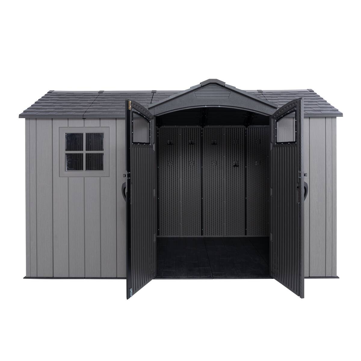 Lifetime Gerätehaus Pluto grau B/H/L: ca. 356,2x225,3x213,3 cm