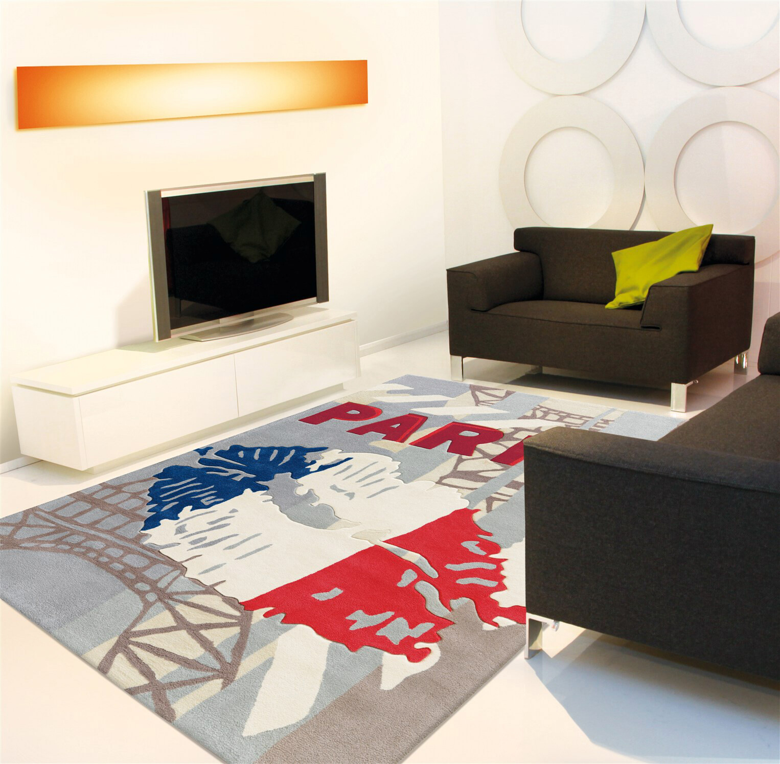 Arte Espina Kurzflorteppich Joy 4203 mehrfarbig B/L: ca. 170x240 cm