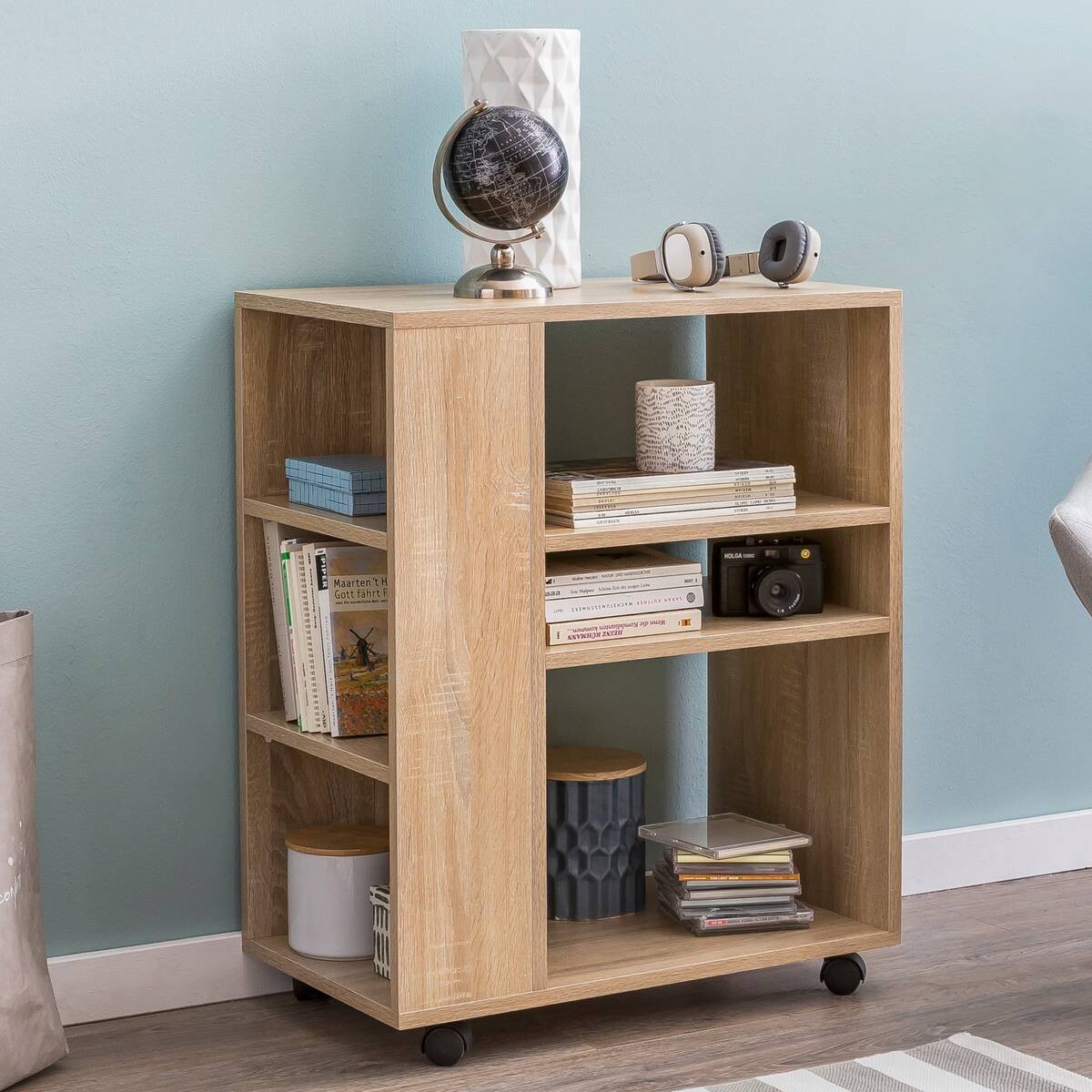 Regal Eiche Sonoma Nachbildung B/H/T: ca. 60x75x35 cm