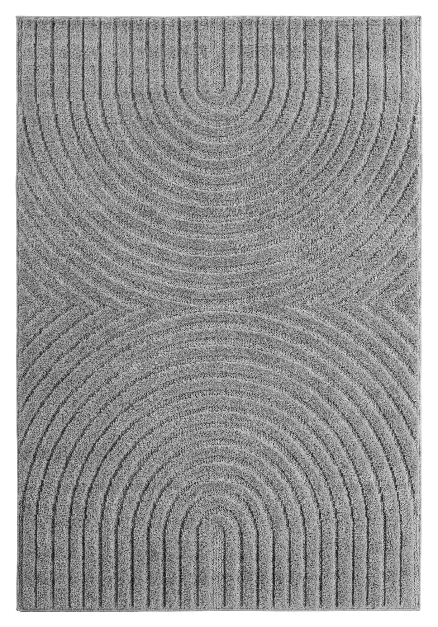 Ayyildiz Kurzflorteppich ART silber B/H/L: ca. 240x0,8x340 cm