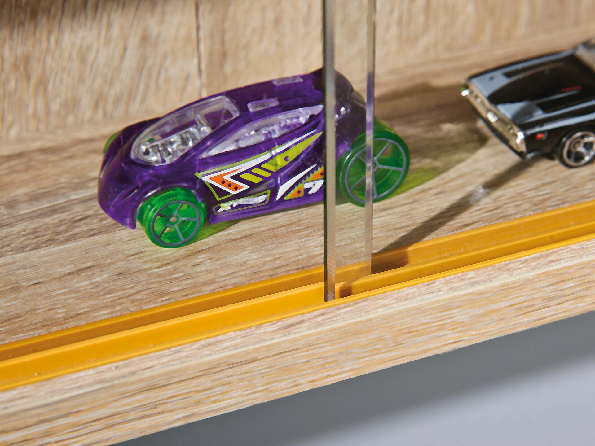 Vitrine Collectiziony Eiche Sonoma Nachbildung Holzwerkstoff B/H/T: ca. 80x60x10 cm