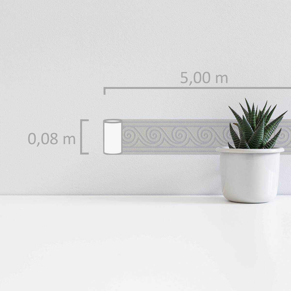 A.S.Creation Bordüre B/H/D: ca. 8x500x7 cm