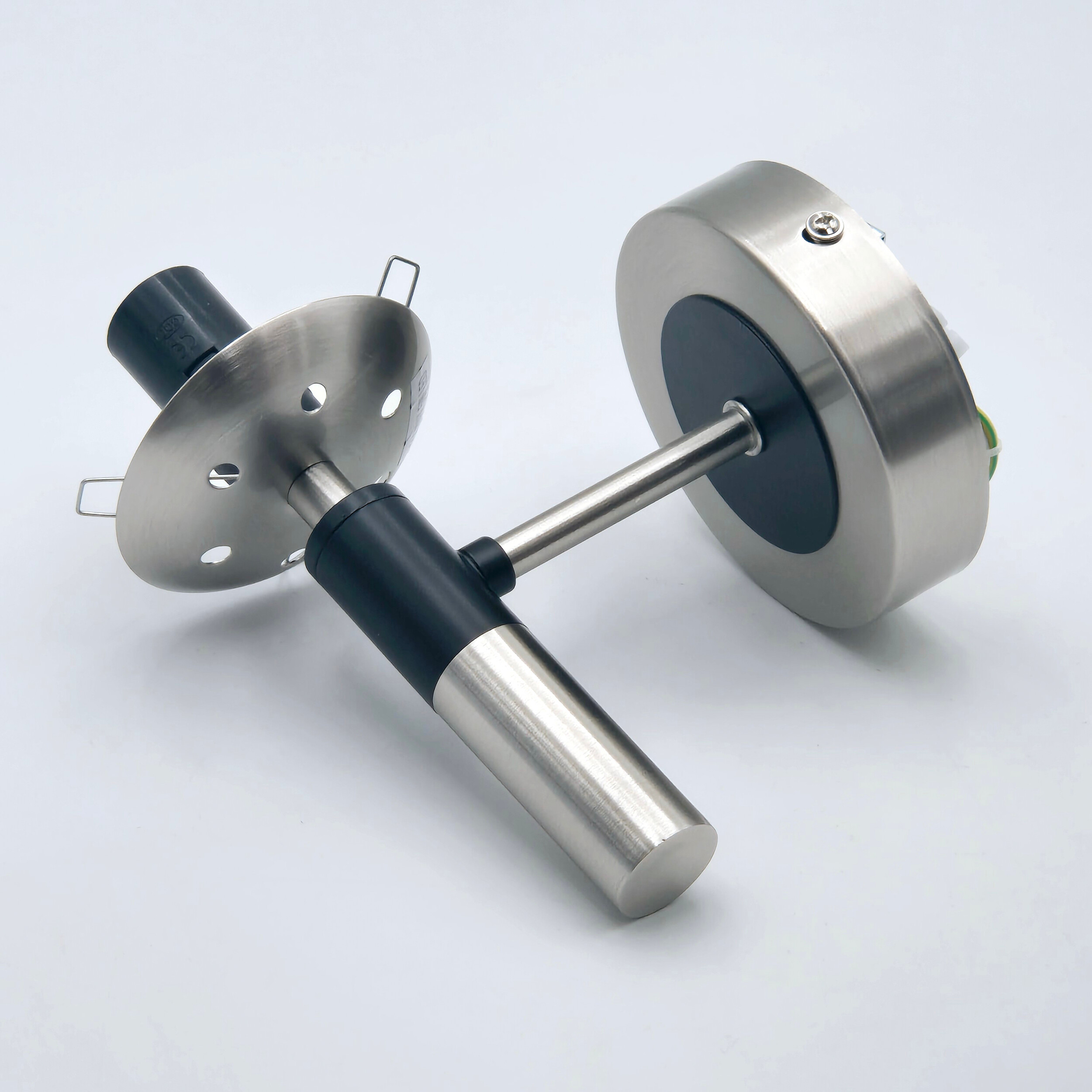 Lamkur Wandleuchte Chrom Stahl Glas B/H/L: ca. 19x26,5x19 cm E14 1 Brennstellen