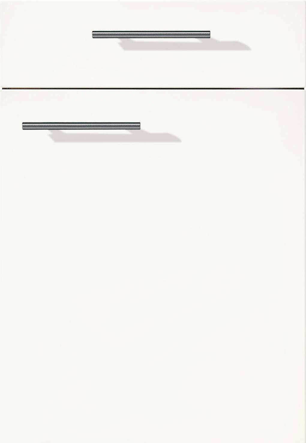 nobilia Küchenblock Novalux Alpinweiß Hochglanz B/H/T: ca. 320x208,8x60 cm