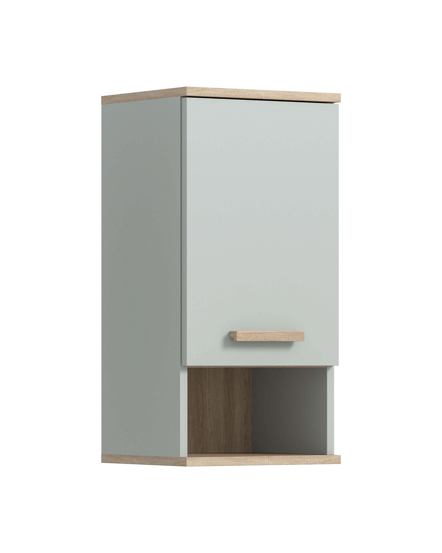 Hängeschrank STAR hellgrün Eiche hell Nachbildung B/H/T: ca. 34x68x28 cm Hängeschrank STAR hellgrün Eiche hell Nachbildung B/H/T: ca. 34x68x28 cm