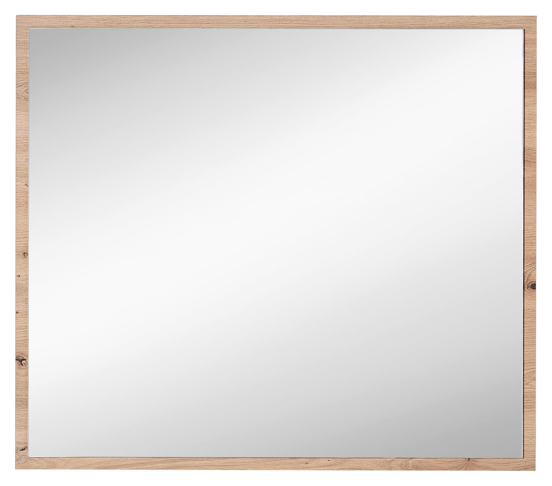 Wandspiegel Memphis Eiche Artisan Nachbildung B/H/T: ca. 80x70x2 cm