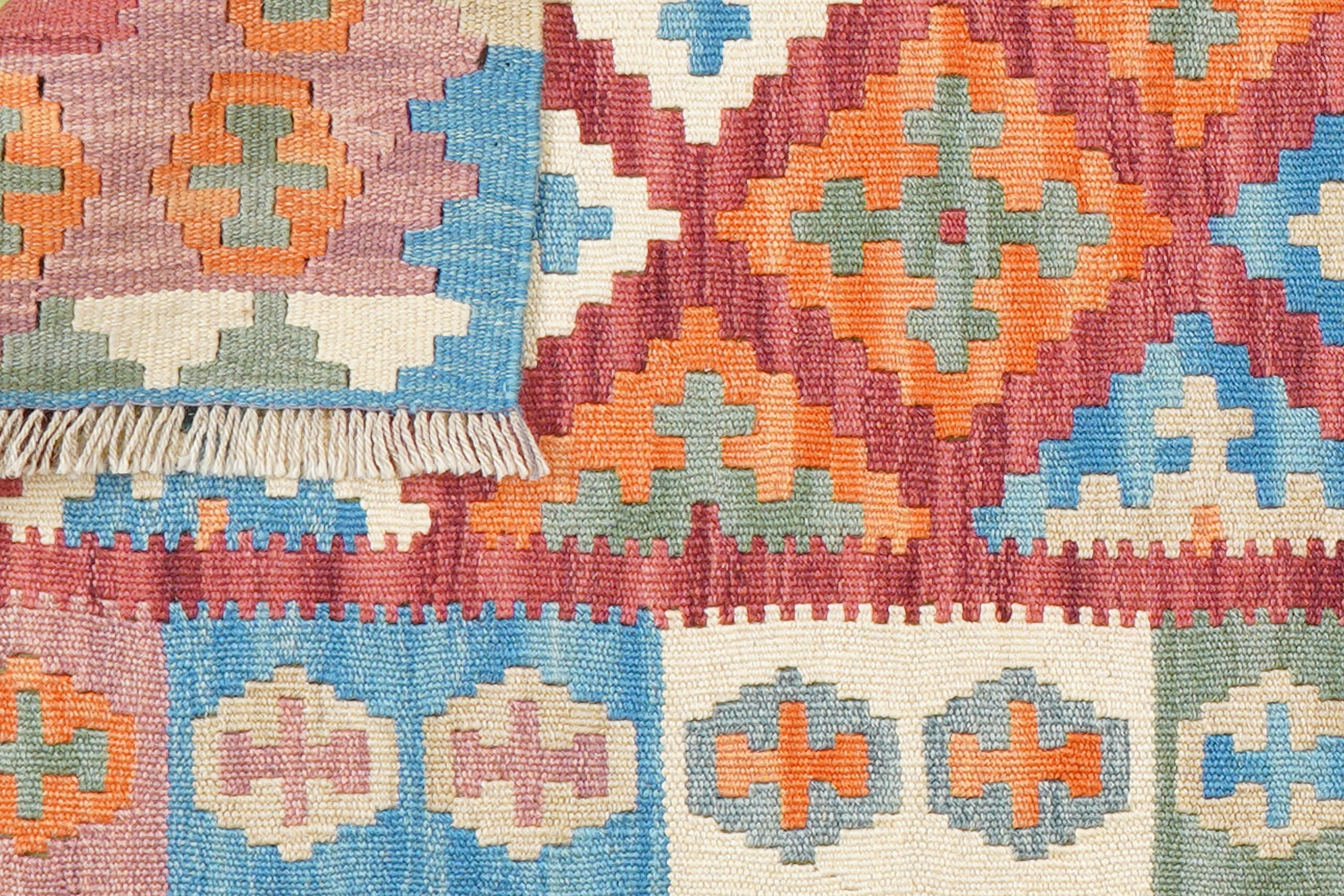 PersaTepp Teppich Kelim Gashgai bunt B/H/L: ca. 64x1x193 cm