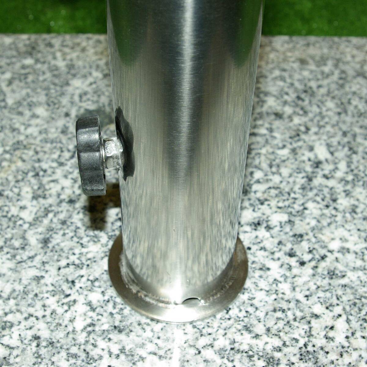 VCM Schirmständer grau Granit B/H/L: ca. 40x5x40 cm