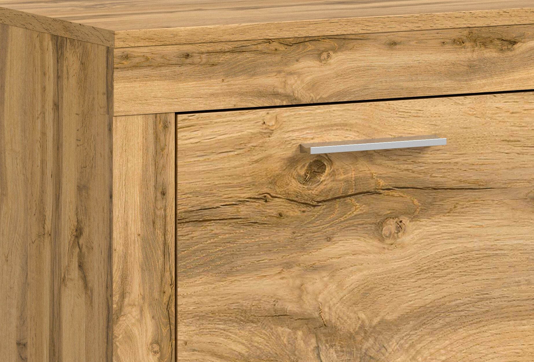 Sideboard Jam Eiche Wotan Nachbildung B/H/T: ca. 125x80x35 cm