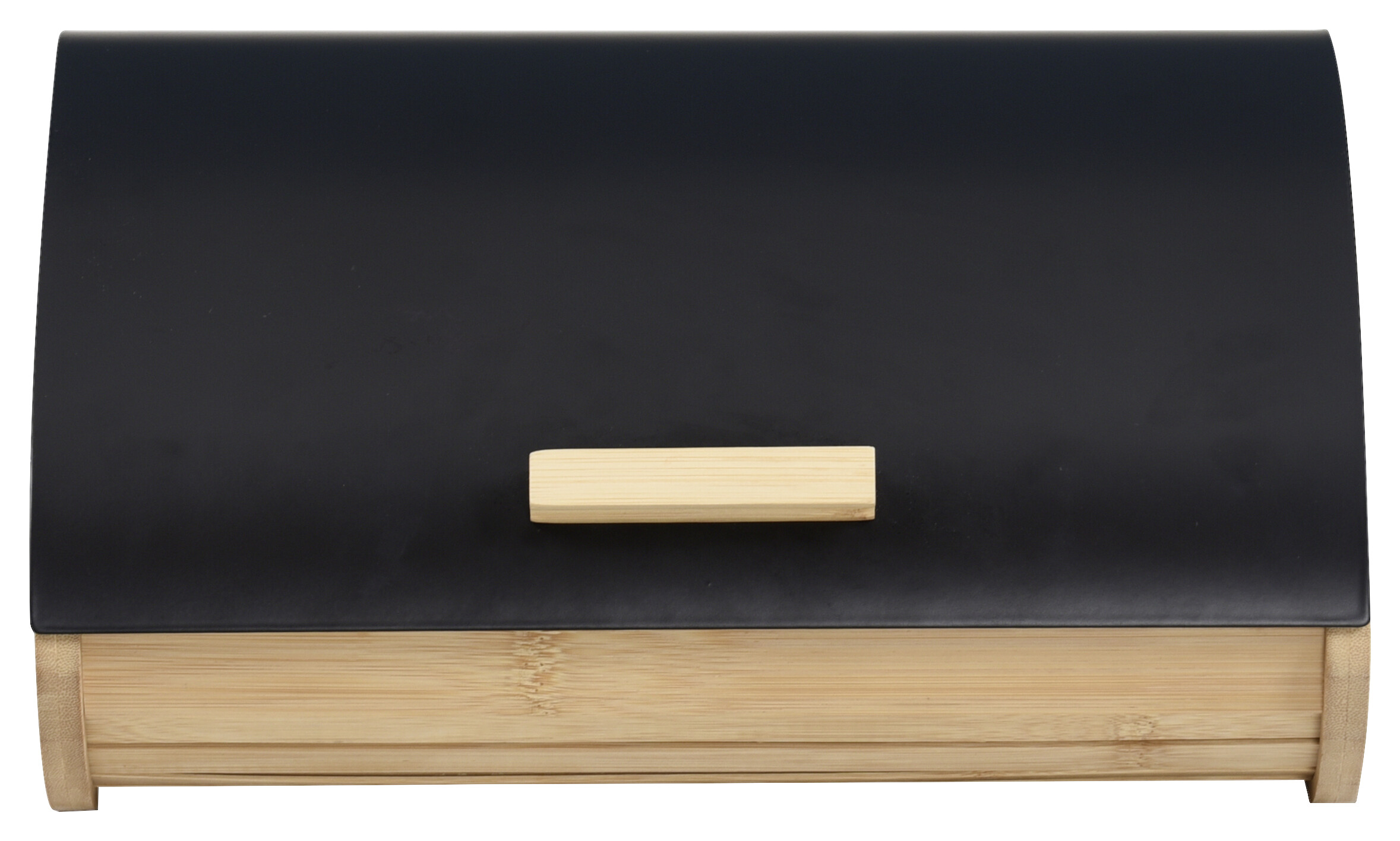 POCOline Brotkasten schwarz Bambus B/H/L: ca. 25x17x35 cm