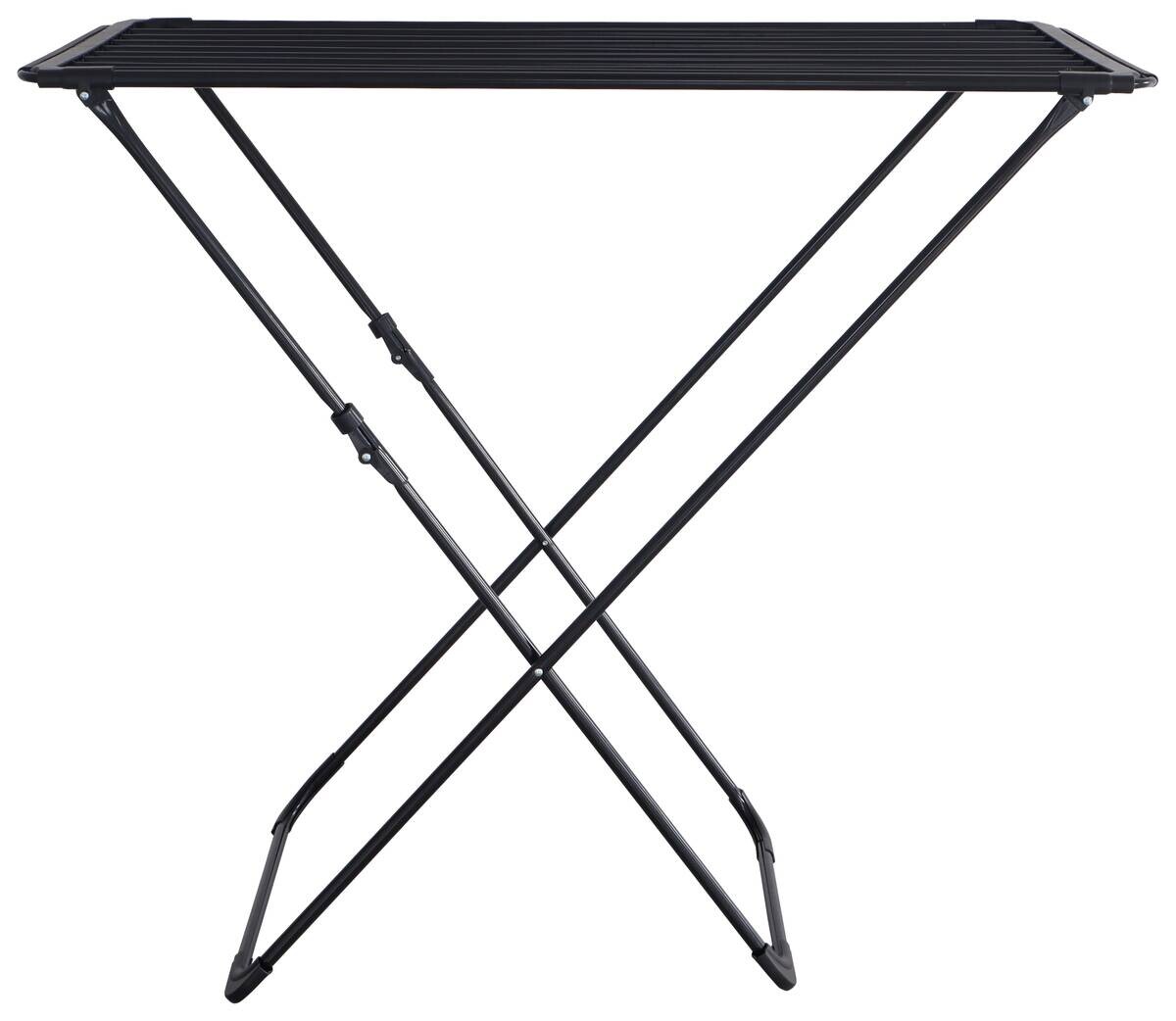 Flügelwäschetrockner silber