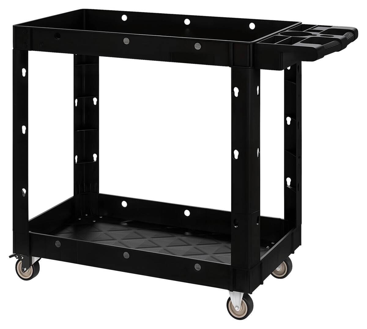 Werkstattwagen schwarz B/H/L: ca. 43,5x84,5x102,6 cm