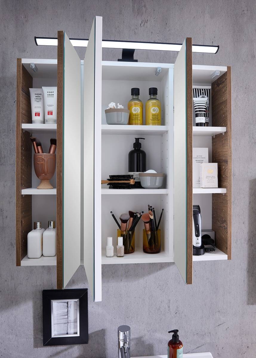 Lichtspiegel Quickset 374 Eiche Ribeck Nachbildung B/H/T: ca. 75x70x20 cm