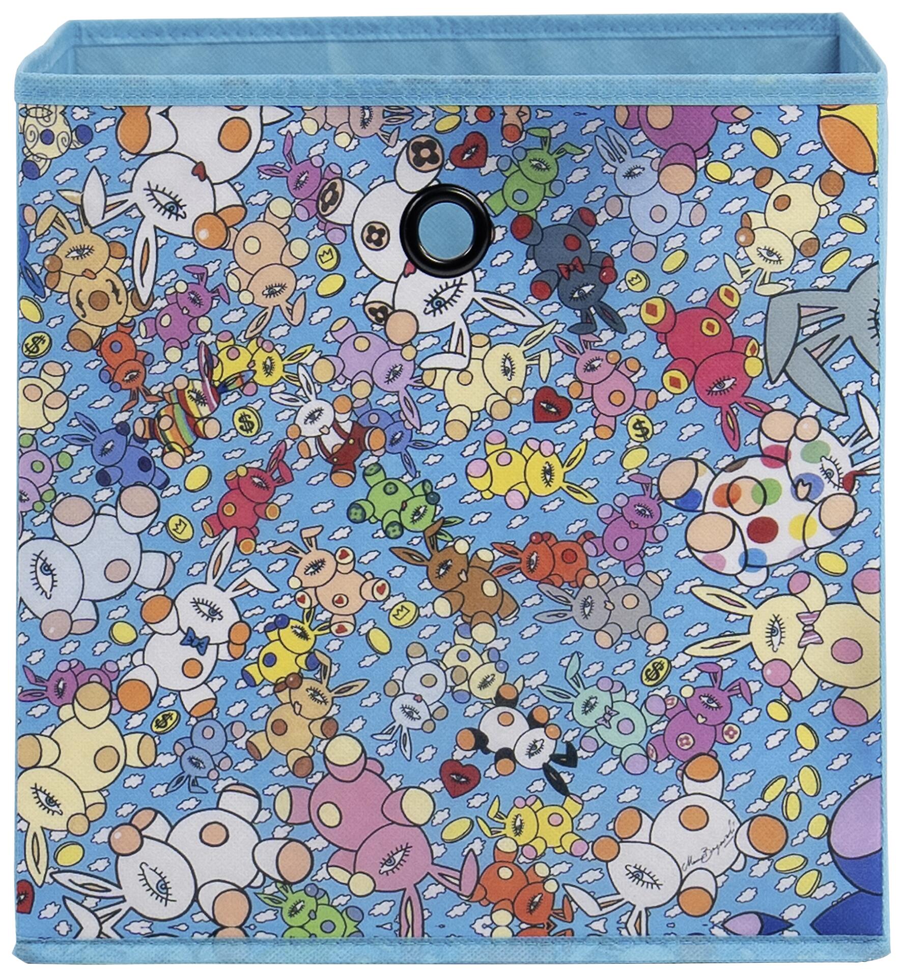 Stoffbox Stoffbox türkis B/H/T: ca. 32x32x32 cm