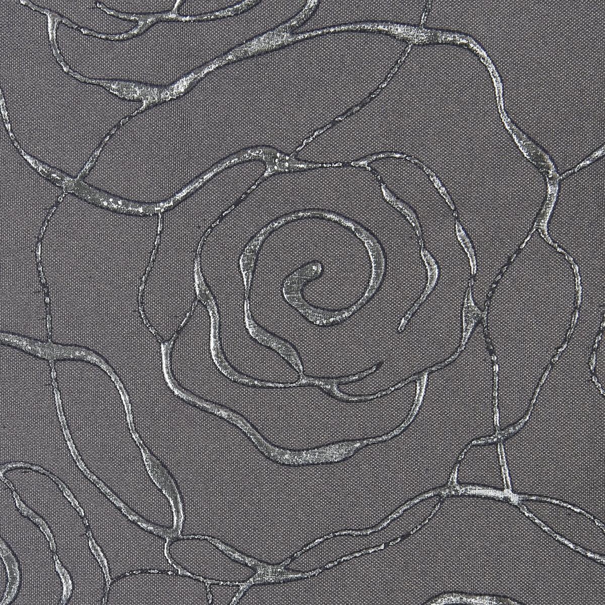 silver edition Ösenvorhang Glamour grau B/L: ca. 135x245 cm