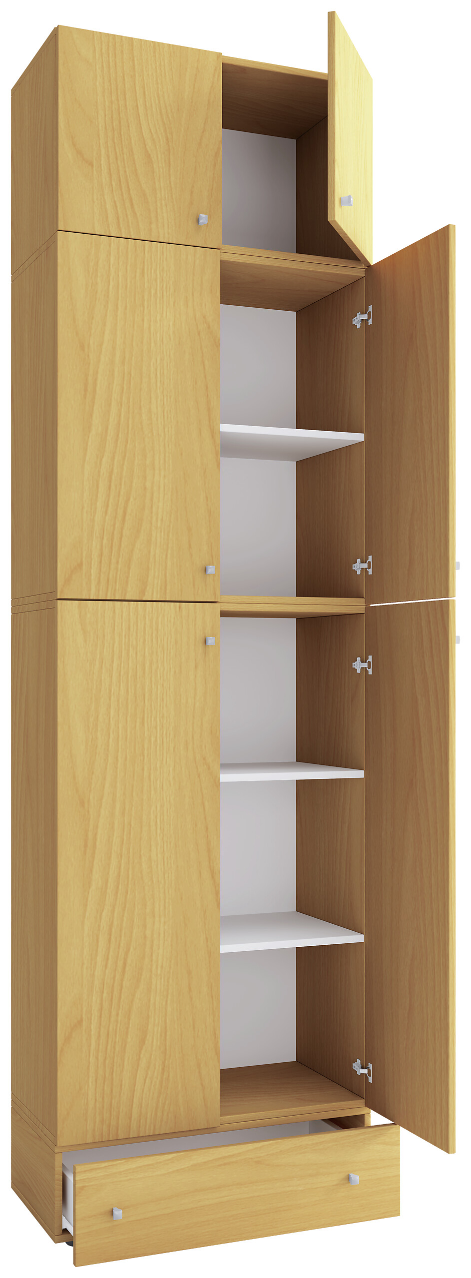 Kleiderschrank Lona buche