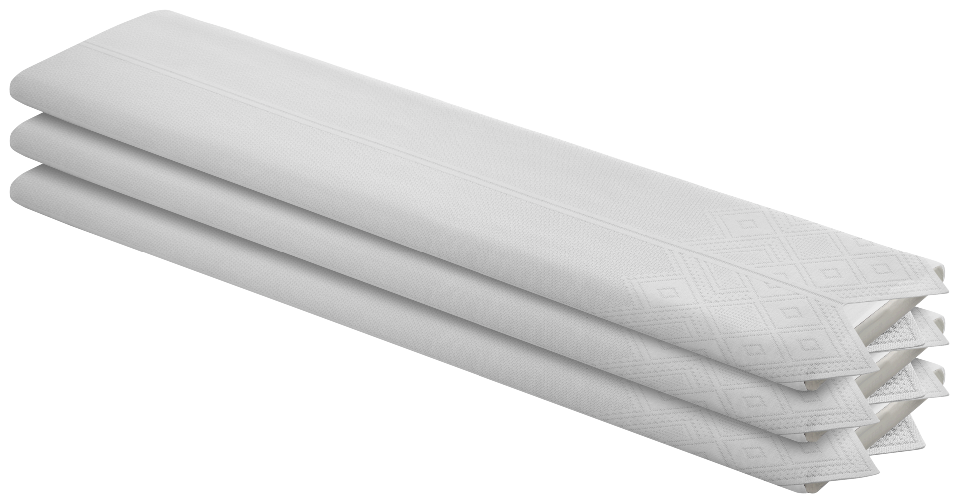 Scheibengardinen-Meterware weiß H: ca. 115 cm