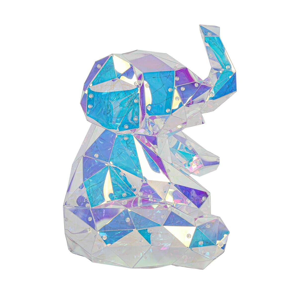 Nolo LED-Dekoleuchte Elefant transparent