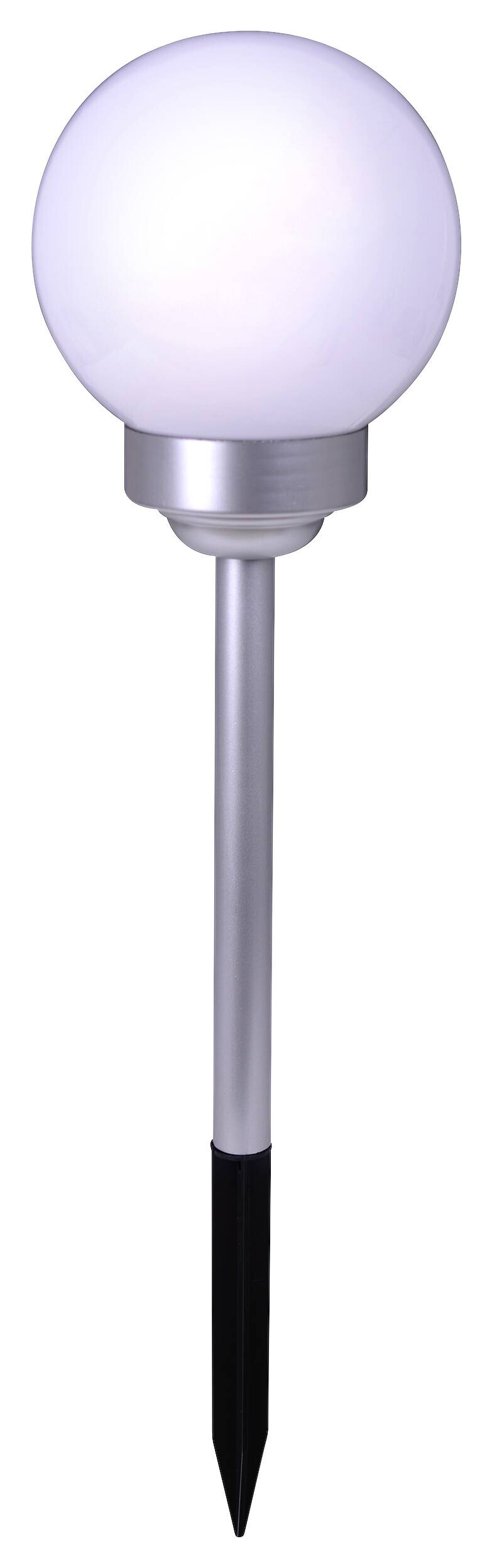 LED-Kugelerdspieß 4111323 weiß Kunststoff H/D: ca. 70x25 cm
