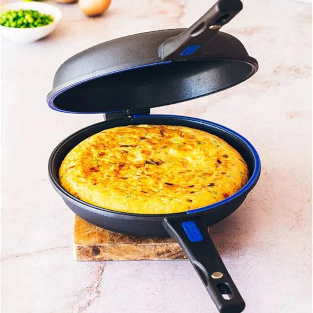 Monix Wendepfanne 2-teilig SOLID schwarz Aluguss D: ca. 24 cm