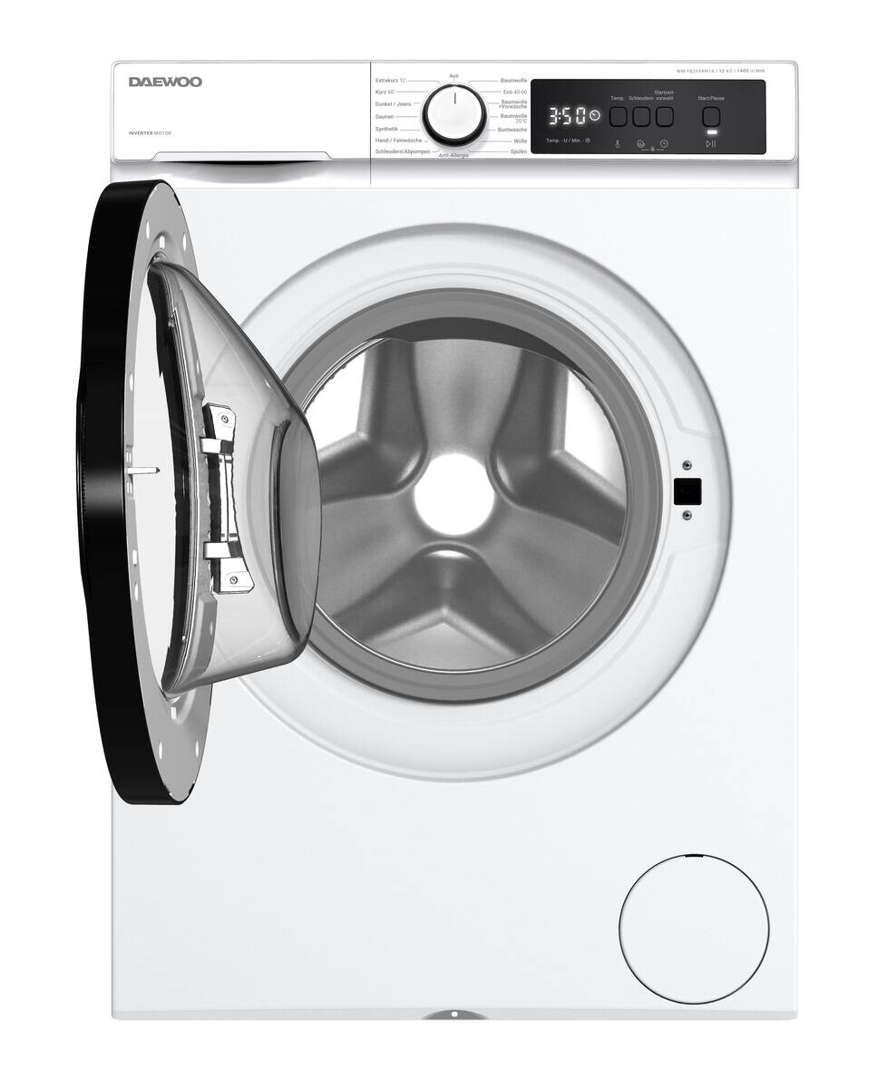 Daewoo Waschmaschine WM-FB2694W1A-DE weiß B/H/T: ca. 59,7x84,5x63,2 cm