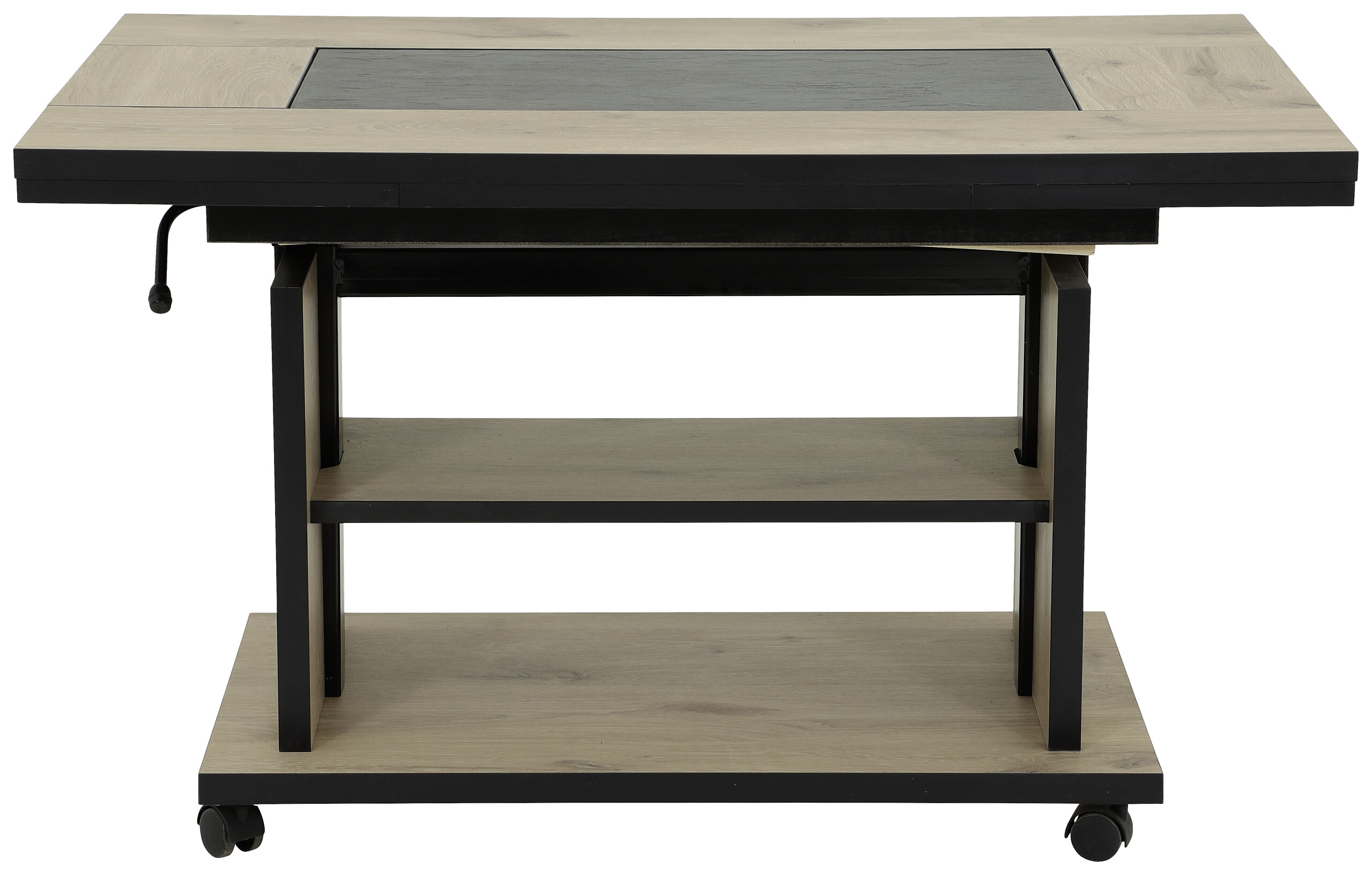 Hela Couchtisch Berlin braun Holzwerkstoff B/H/T: ca. 152x73x66 cm